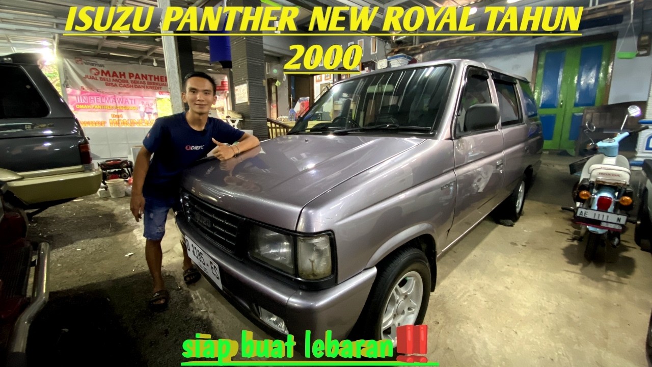 ISUZU PANTHER NEW ROYAL TAHUN 2000 GAGAH IRIT BERTENAGA YANG ADA DI SHOWROOM OMAH PATHER PONOROGO‼️