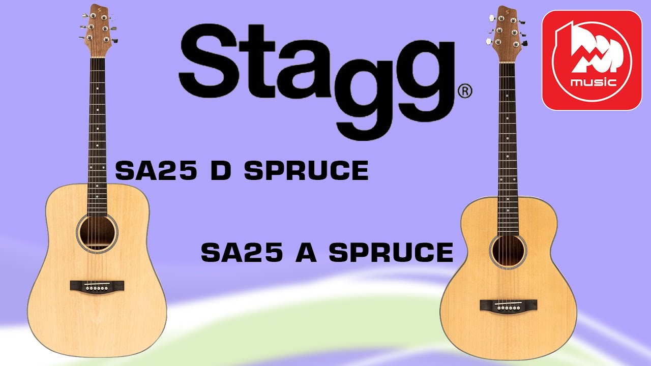 Акустическая гитар STAGG SA25 || Дредноут или аудиториум?