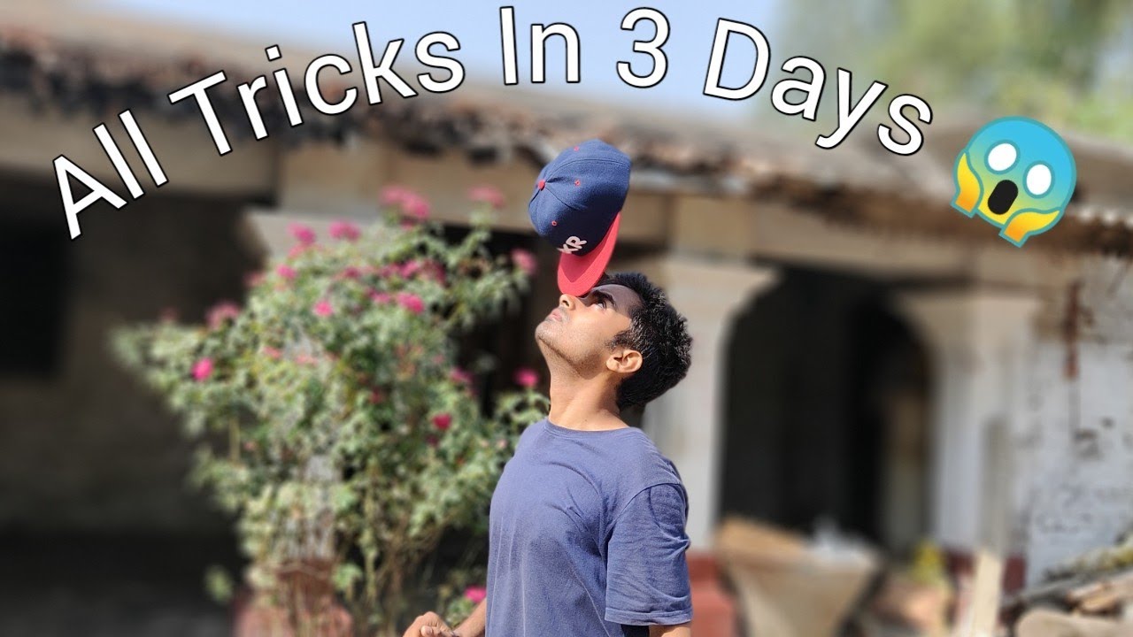 Learn Cap Tricks In Just 3 Days l Mad Nikhilaa #captricks #learn #challenge