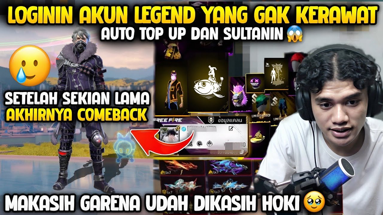 BUILD AKUN BOT JADI SULTAN DI AKUN GAK KERAWAT! SULTANIN AKUN KECIL YANG SUDAH LAMA TIDAK GW LOGININ
