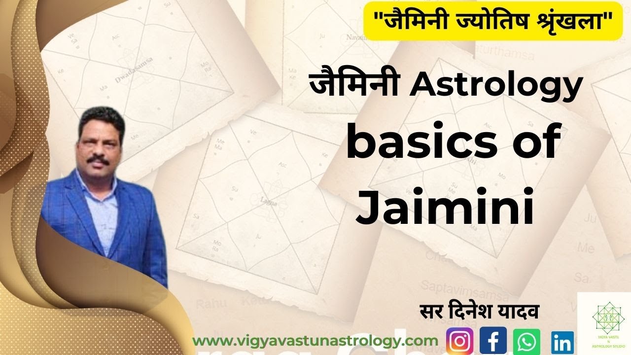 The very basics of Jaimini Astrology by Dinesh ji
