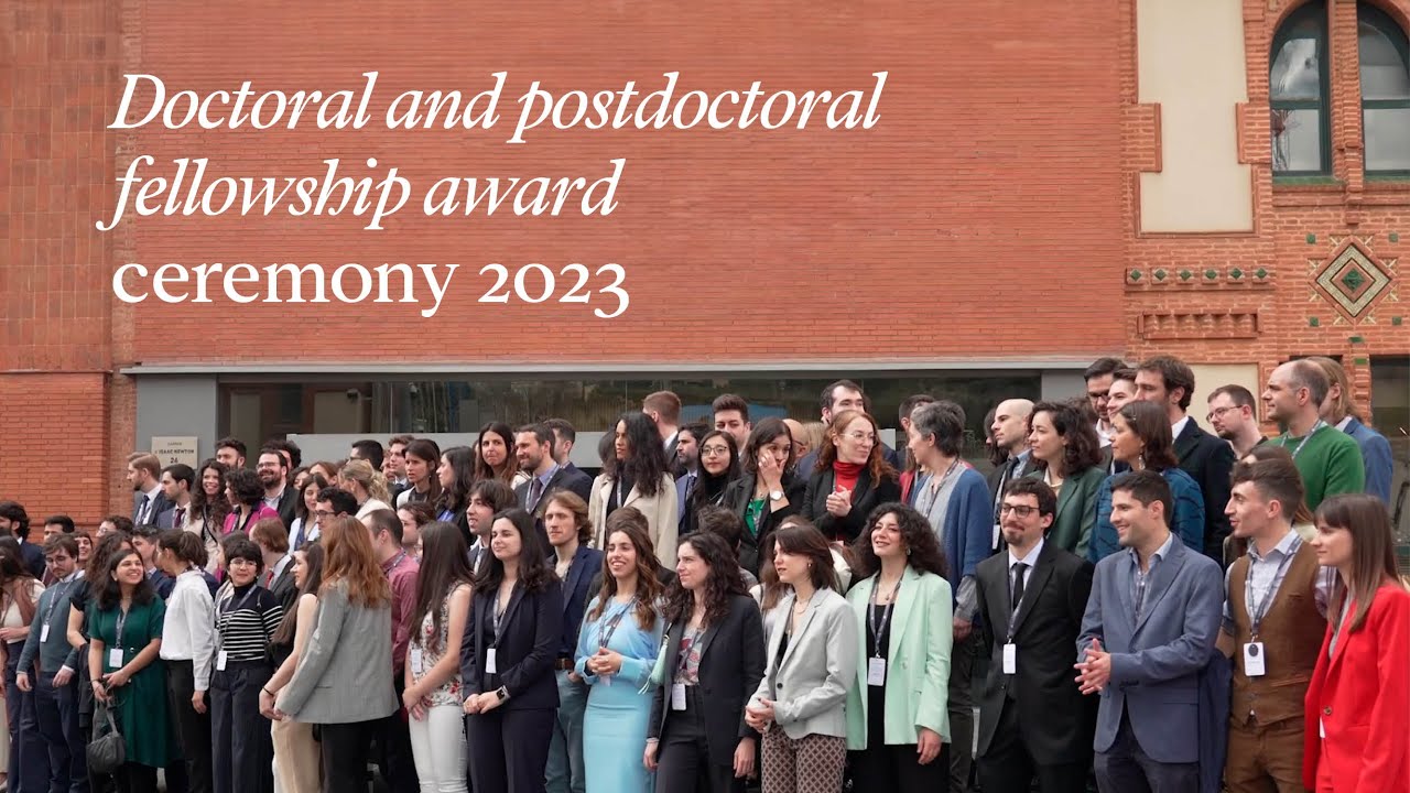 The future ahead | Doctoral and postdoctoral fellowship award ceremony 2023 of ”la Caixa” Foundation
