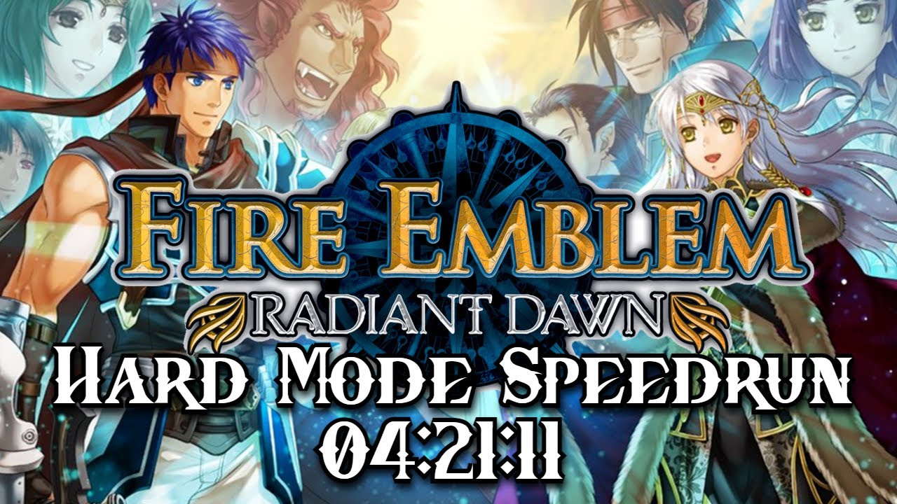 Fire Emblem Radiant Dawn Hard Mode Speedrun (with transfers) - 