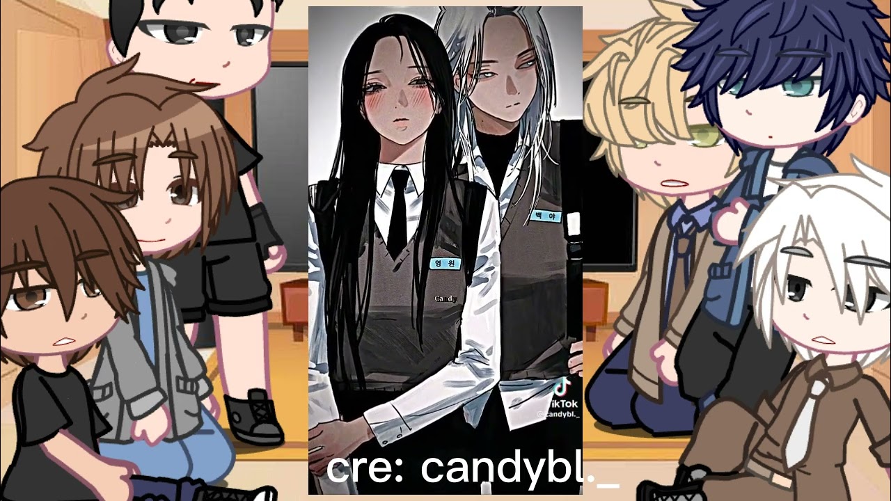 Bl manhwa react to anime - [ 2/??? ] - •| By Kyu |•👁👄👁❤