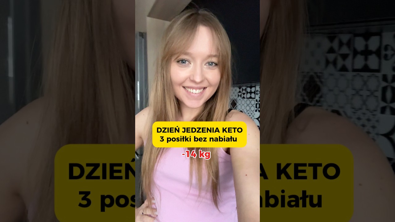 DZIEŃ JEDZENIA KETO - 3 posiłki bez nabiału