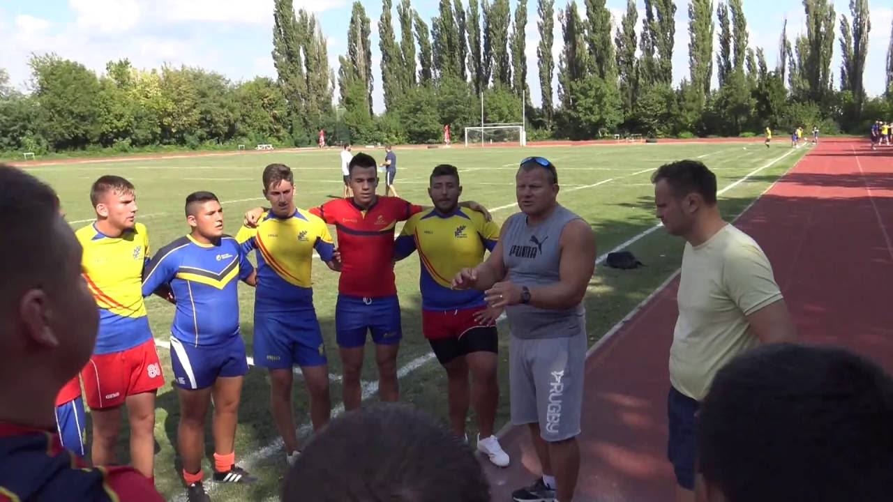 Romania U18, antrenament specific cu Marius Tincu