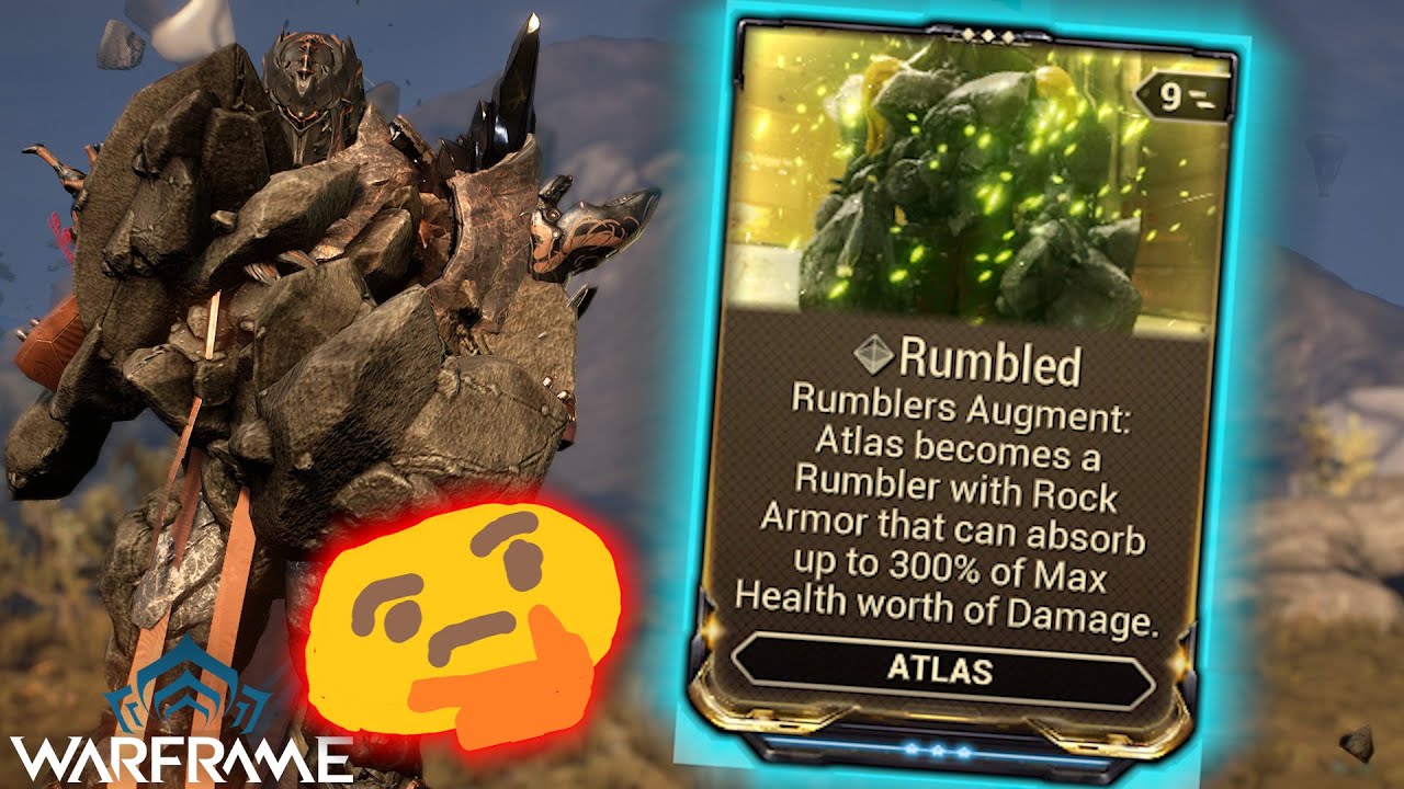 Rumbled Augment Mod For Atlas - Is It Good? | Warframe