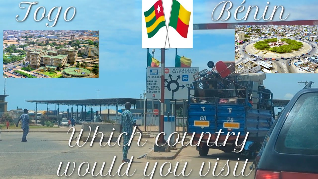 COTONOU AND LOME which city would you like to visit first.4k Drive from Cotonou to Lomé