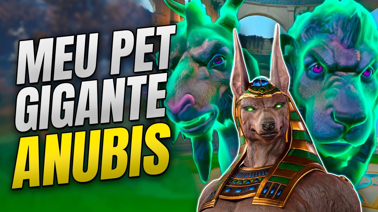 INVOCANDO UM PET GIGANTESCO COM ESSE ITEM MEME! ANUBIS JUNGLER SMITE 2