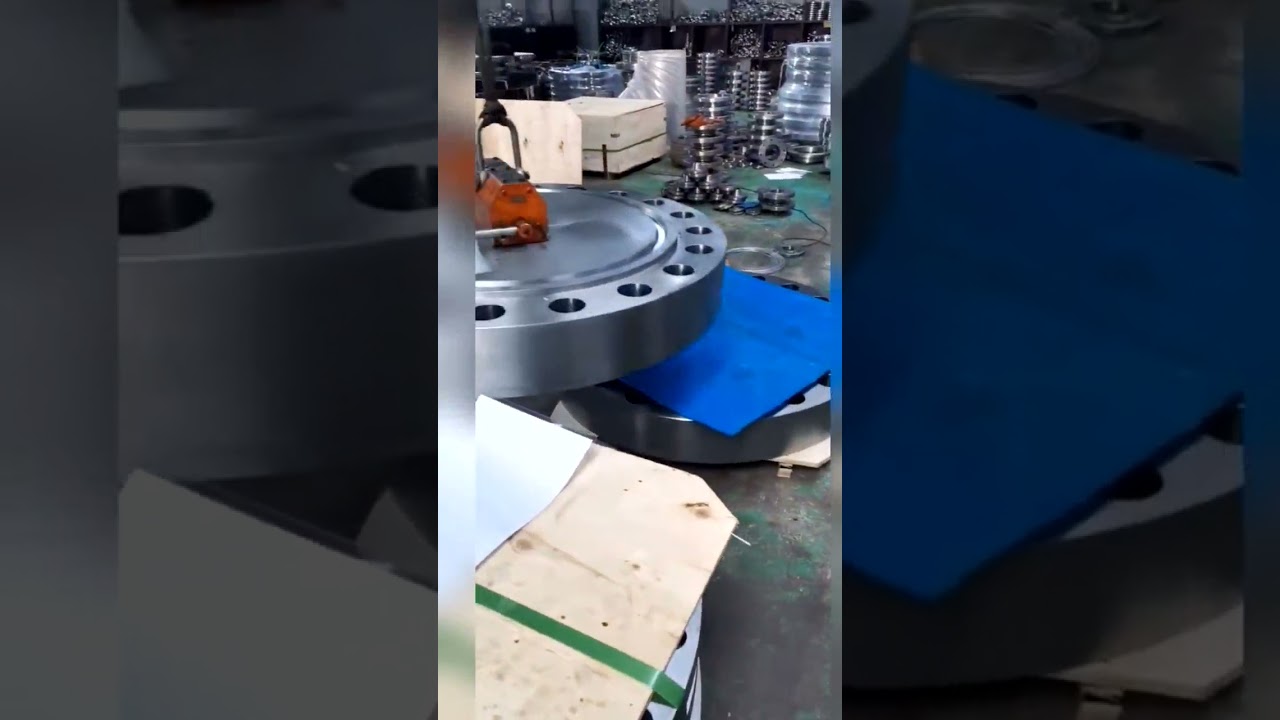 Blind flanges with 20 holes