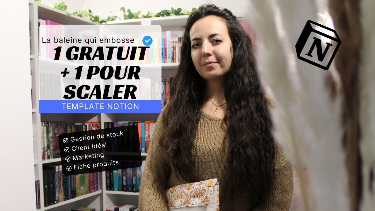 2 Templates Notion indispensables pour lancer sa marque + gérer son stock (dont 1 gratuit !)