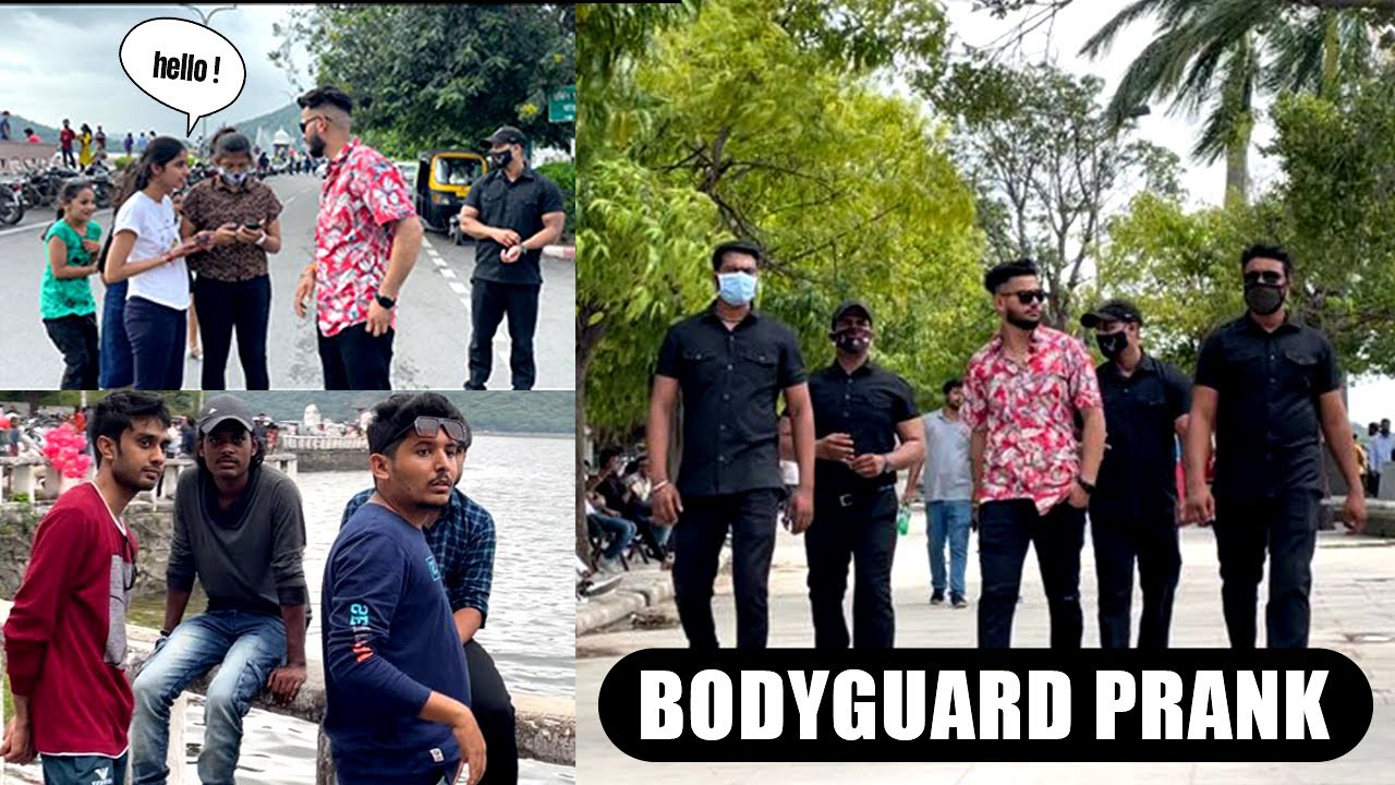 Bodyguard Prank In Udaipur - Epic Public Reaction || #bunty_k_official