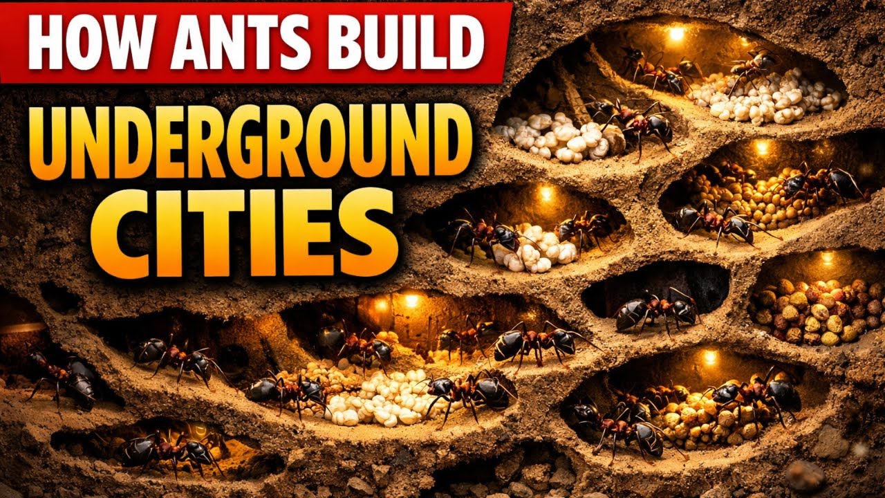 How Are Ant Nests Built?