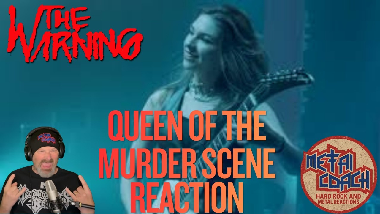 Queen of the Murder Scene LIVE | The Warning | Реакция Metal Coach
