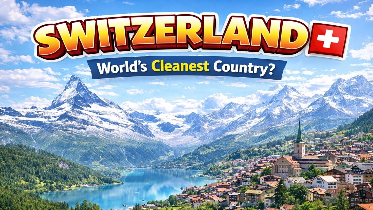 Why Switzerland Is So Clean & Developed?