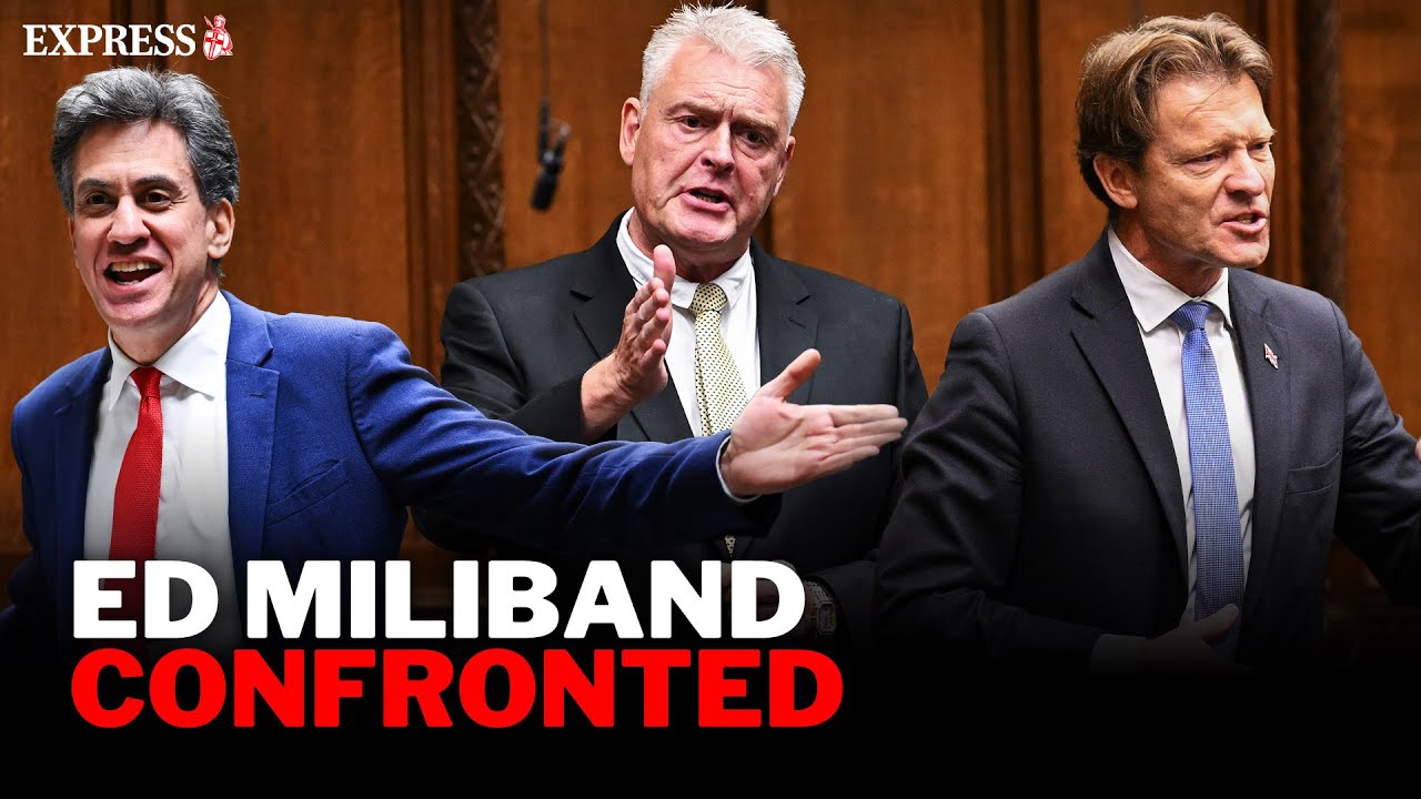 Lee Anderson SLATES Ed Miliband's hypocrisy on the environment in Commons debate