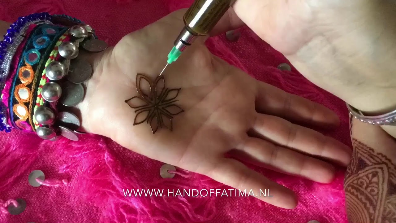 Hand of Fatima creates Henna Art on skin with love and passion