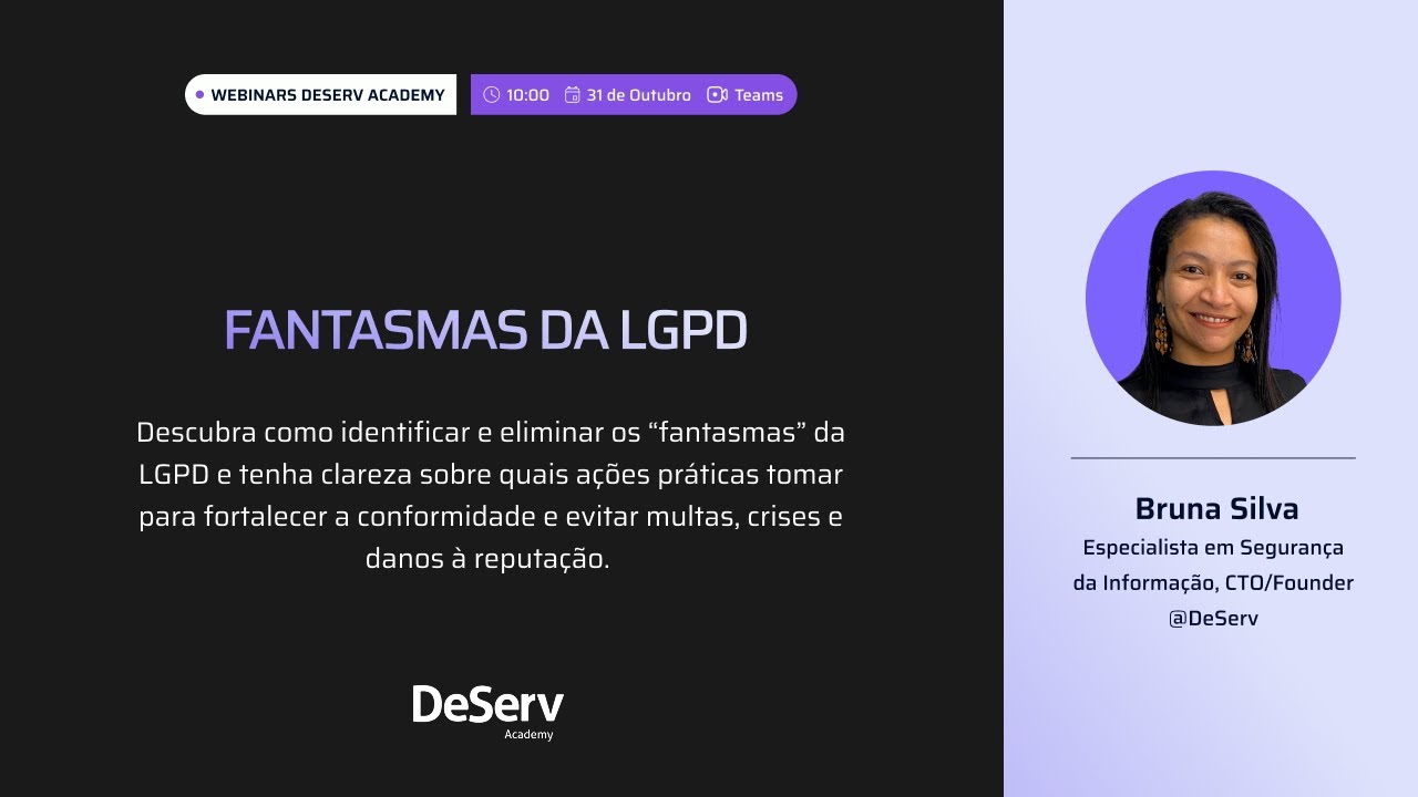 WEBINAR: Fantasmas da LGPD