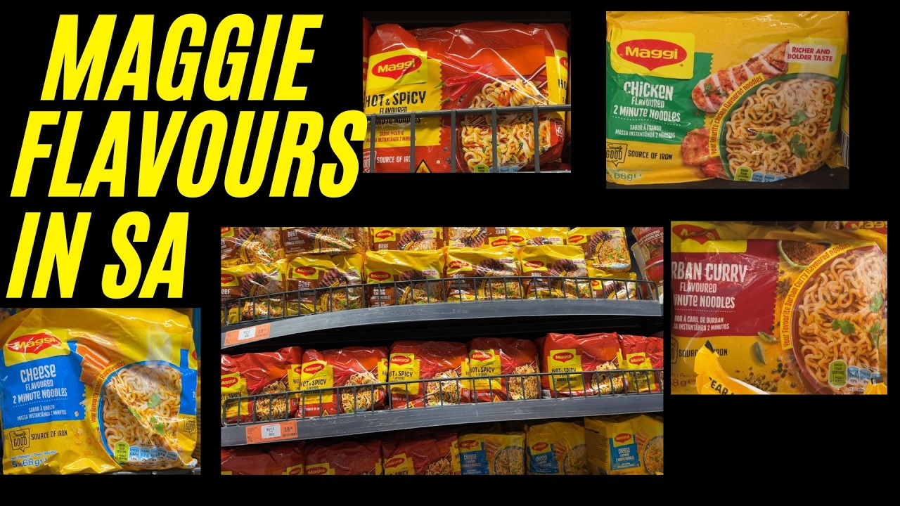 MAGGIE FLAVOURS IN SOUTH AFRICA