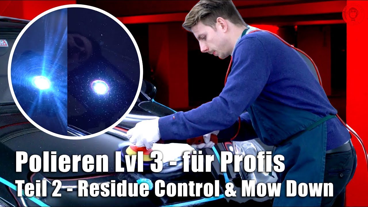 Auto polieren - Mow Down Methode nach Kevin Brown | Praxis Autopolieren | Lvl 3 - für Profis