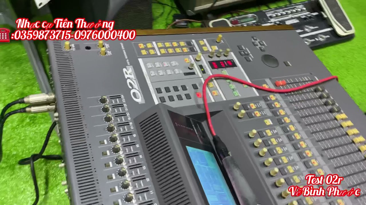 Test Mixer Yamaha 02R về Em trai Bình Phước.☎️:0359873715 Thưởng Võ