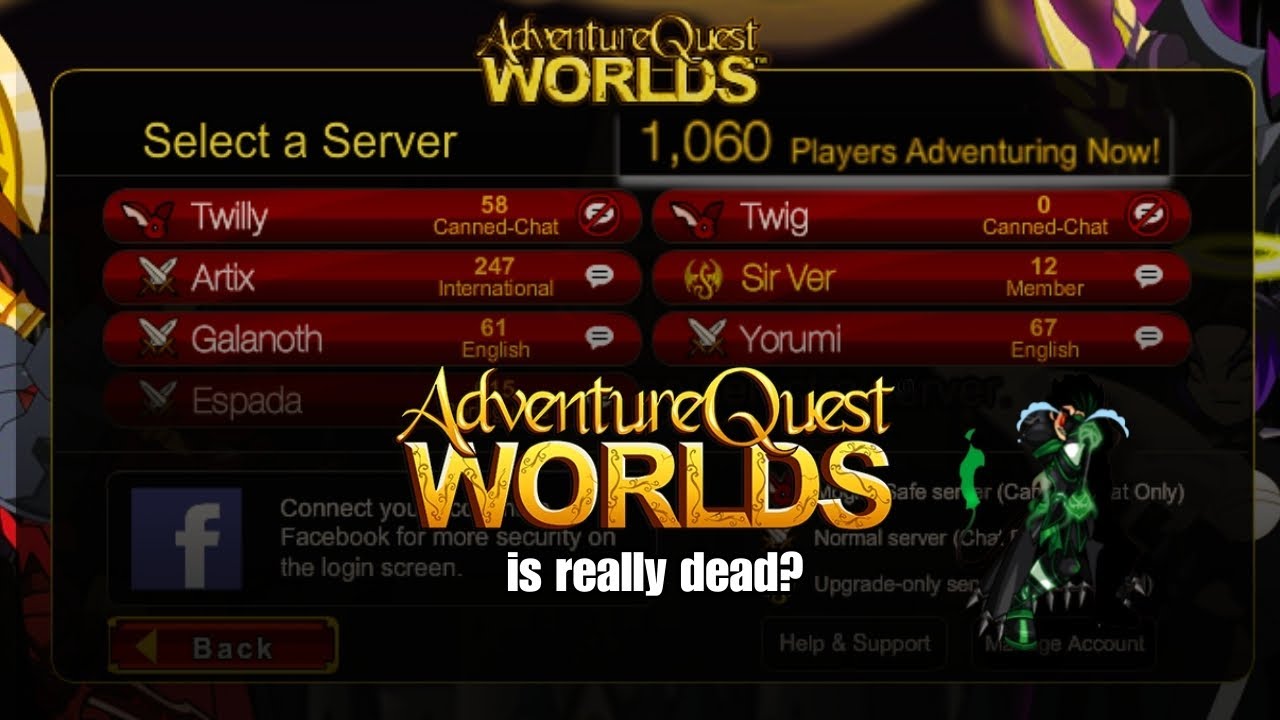 Can AQ Worlds Still Be Saved? An Old Player's Perspective on AQW