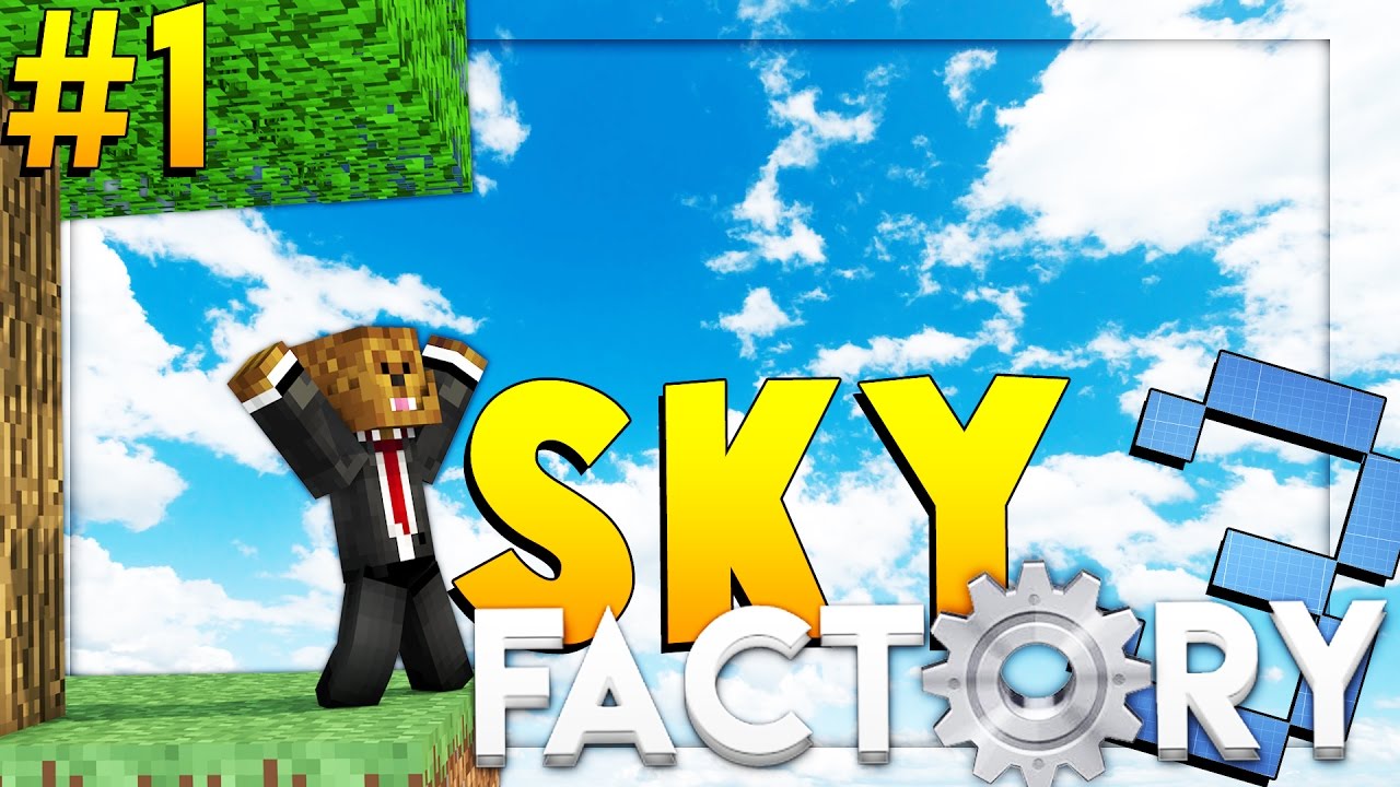 Minecraft SkyFactory 3 - BRAND NEW ADVENTURE - Modded Survival #1 | JeromeASF