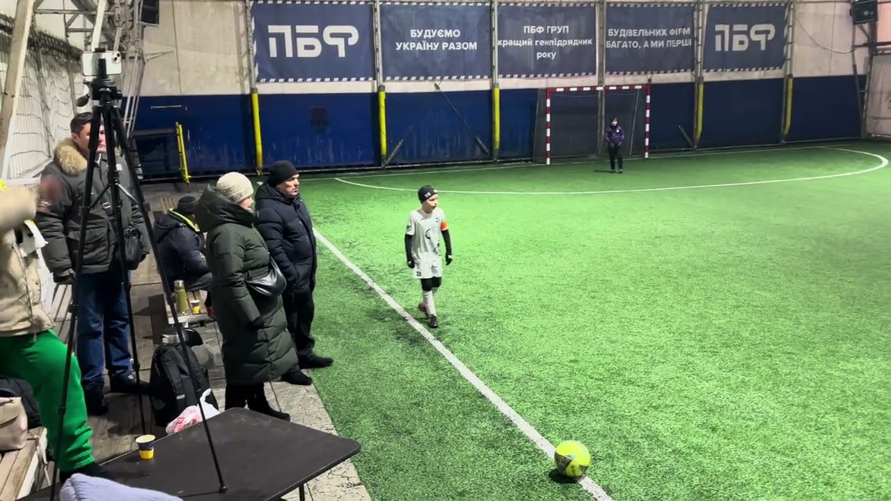 Зимовий чемпіонат Фенікс championship сезон 2025/26 2017/2018р FC Pantera 2 - ФК Титан 2 6:1