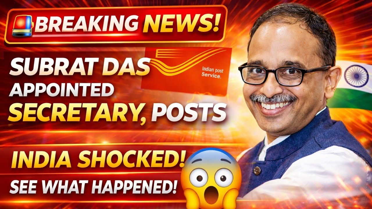 3 लाख GDS को मिलने जा रहा 2026 में 8वे वेतन में जगह 😍😮 New Secretary Appointed डाक विभाग में खुशी 🔥