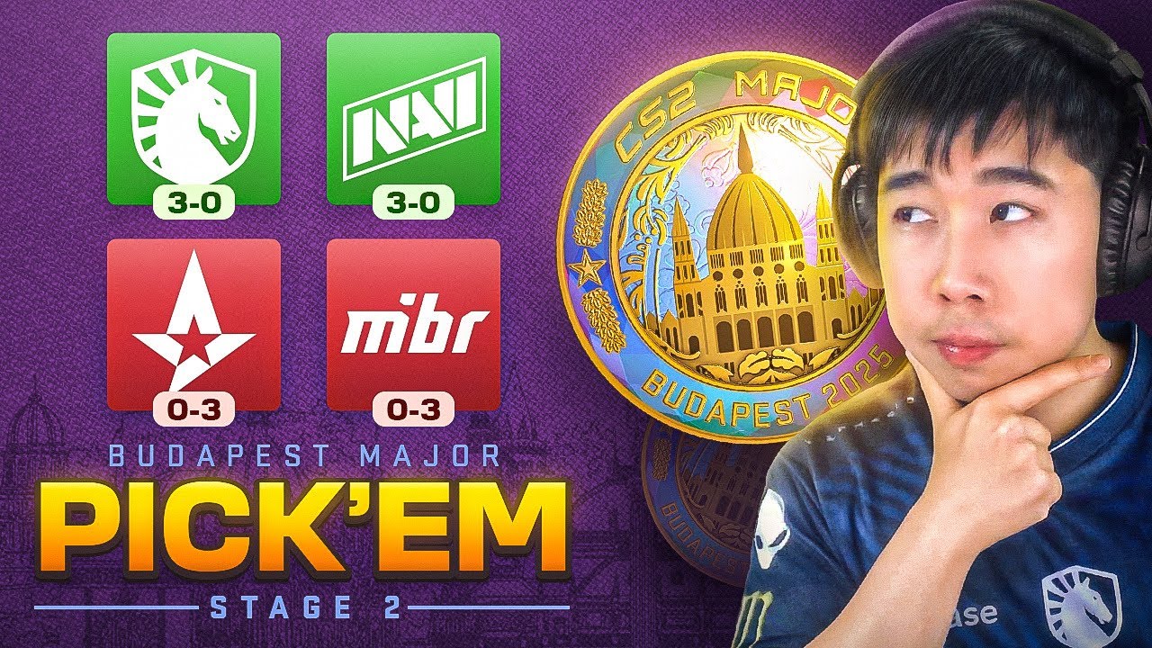 StarLadder Budapest Major 2025 Pick&rsquo;Em - Stage 2 Predictions & Upsets