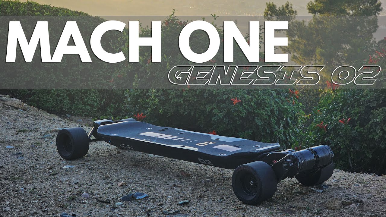 Я купил этот электроскейтборд в стиле Формулы-1 (Radium Mach One Genesis).
