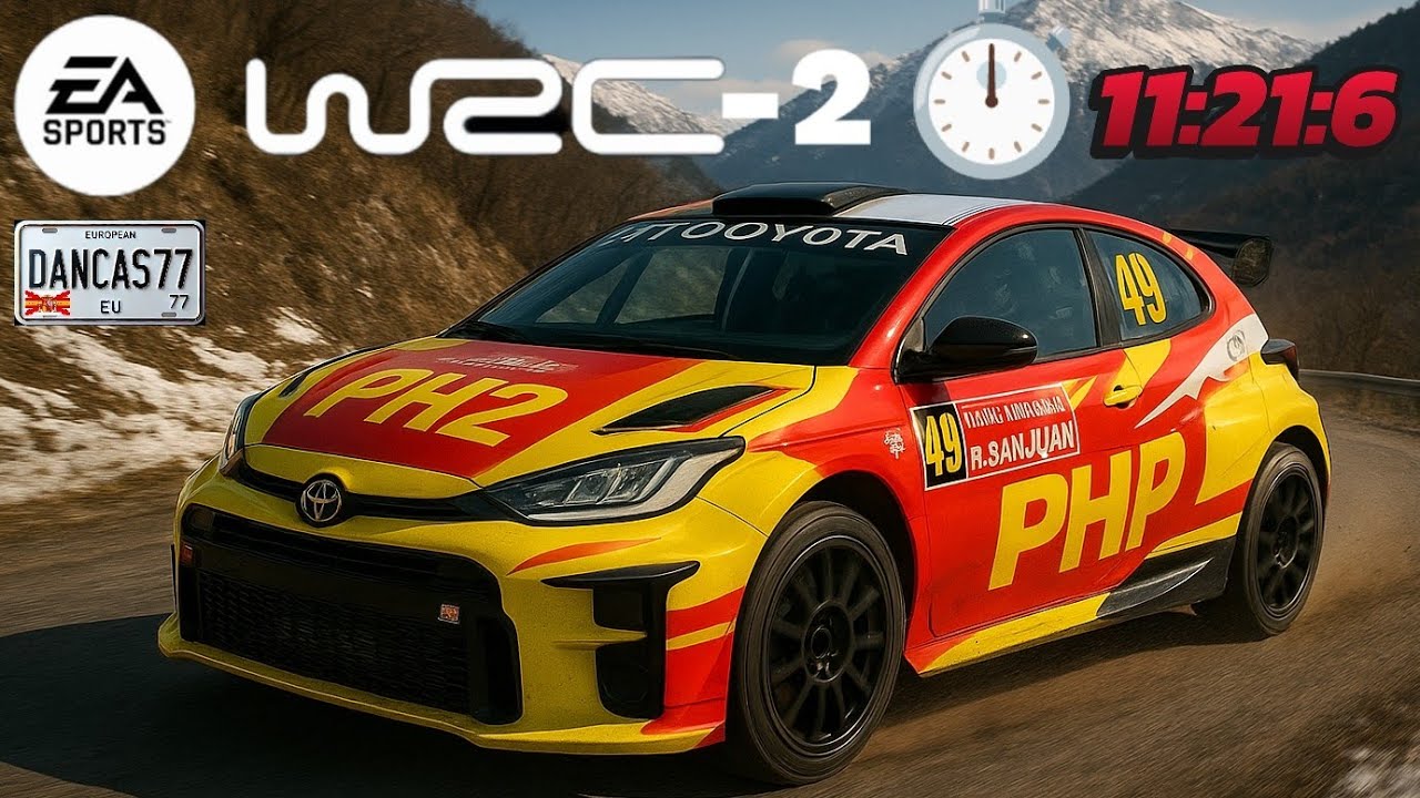 ✌️COMPARATIVA WRC-2🇲🇨TRAMO MONTE CARLO, 🇯🇵 Toyota Yaris gr
