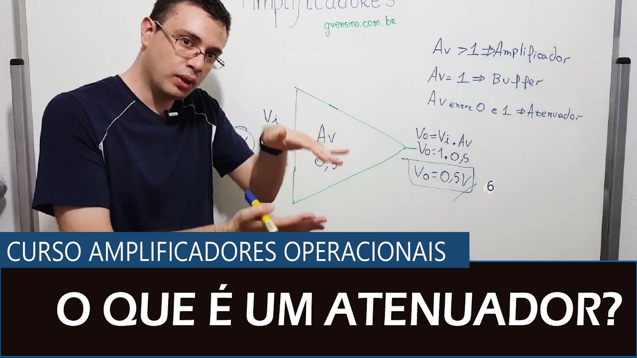 Amplificador Operacional #04 - O que &eacute; um Atenuador?