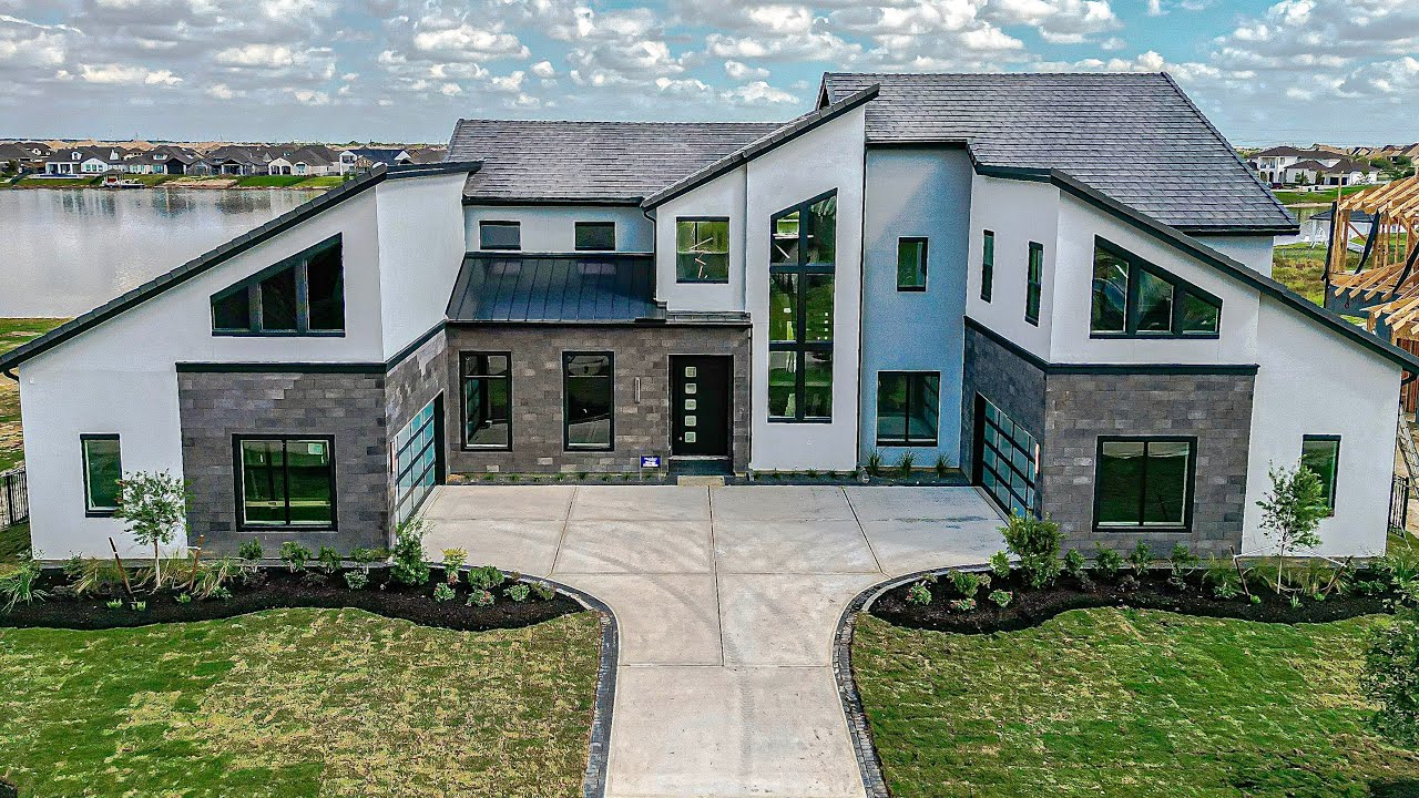 INCREDIBLE MODERN LUXURY HOUSE TOUR NEAR HOUSTON TEXAS W/ LAKE VIEWS | 5 BED | 5.5 BATH | 5000+ SqFt