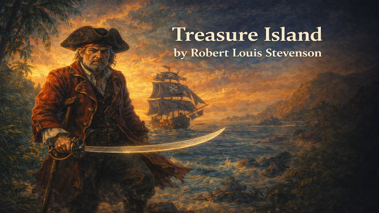 Treasure Island – аудиокнига на английском с переводом | EN–RU