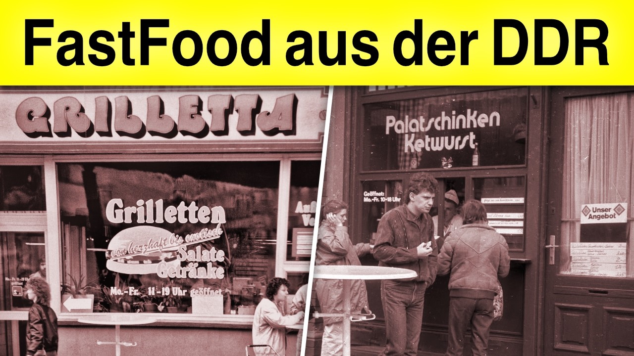 Unvergessliche Fast Food Klassiker, Gerichte die nur Leute aus der DDR kennen