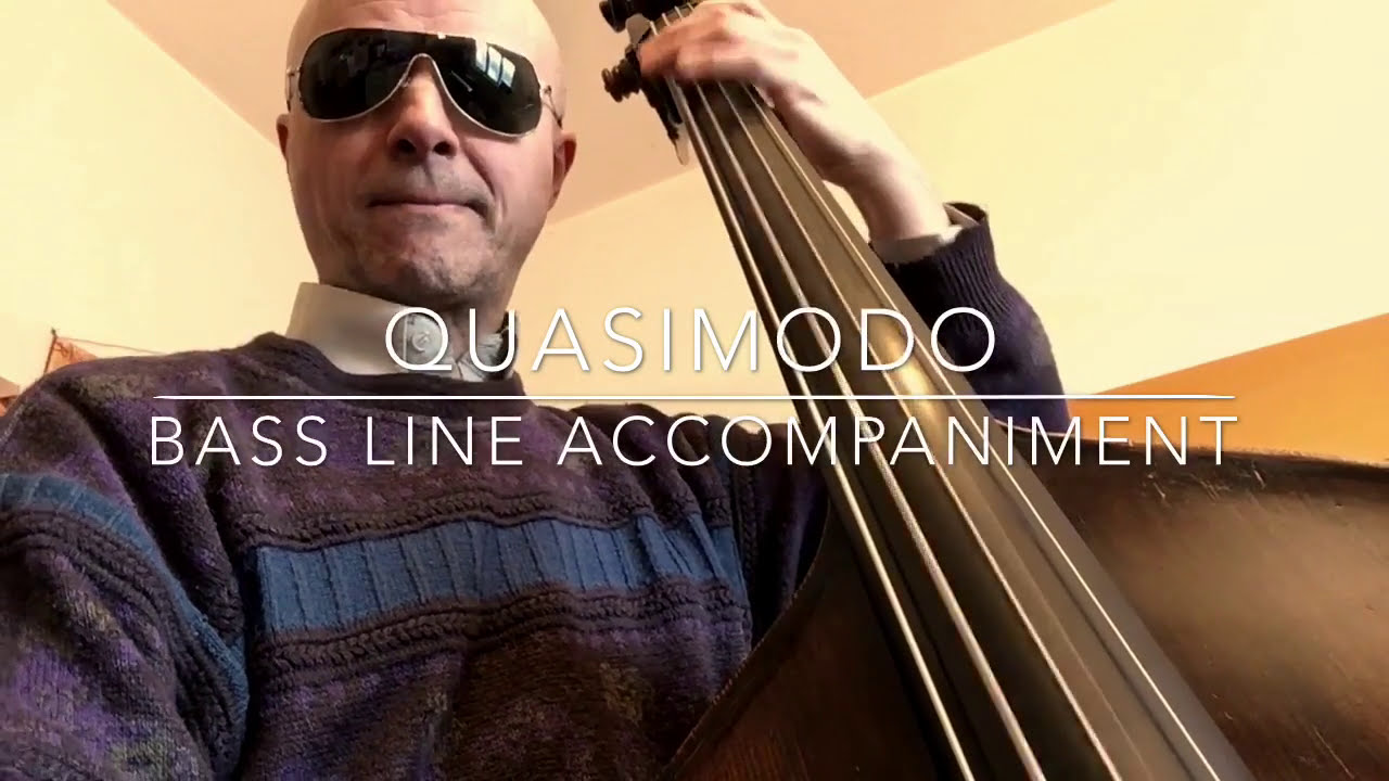QUASIMODO PLAY ALONG BACKING TRACK BASS LINE