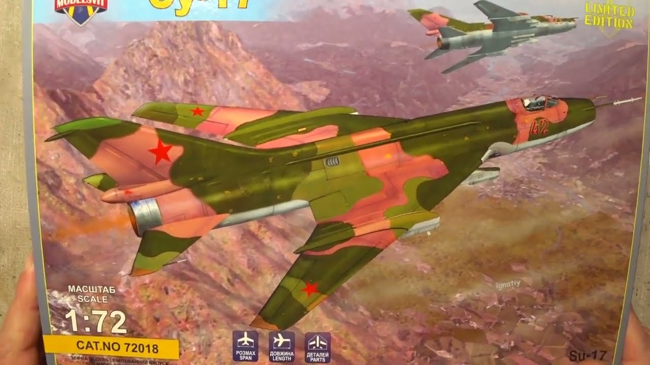 Сухой Су-17 серийный |Modelsvit| 1:72