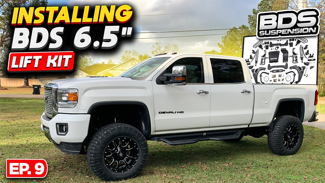 Installing 6.5” BDS Lift Kit on GMC Sierra 2500 Denali | 20