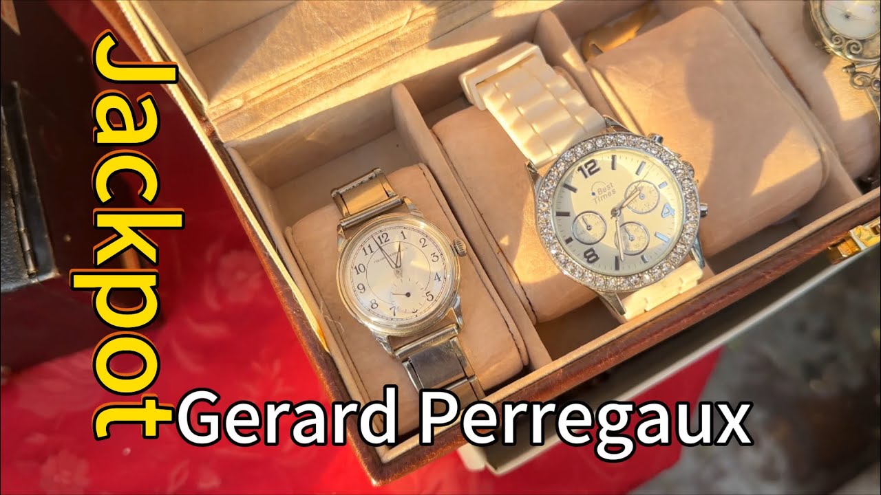 Jackpot купил Girard Perregaux и Rolex 