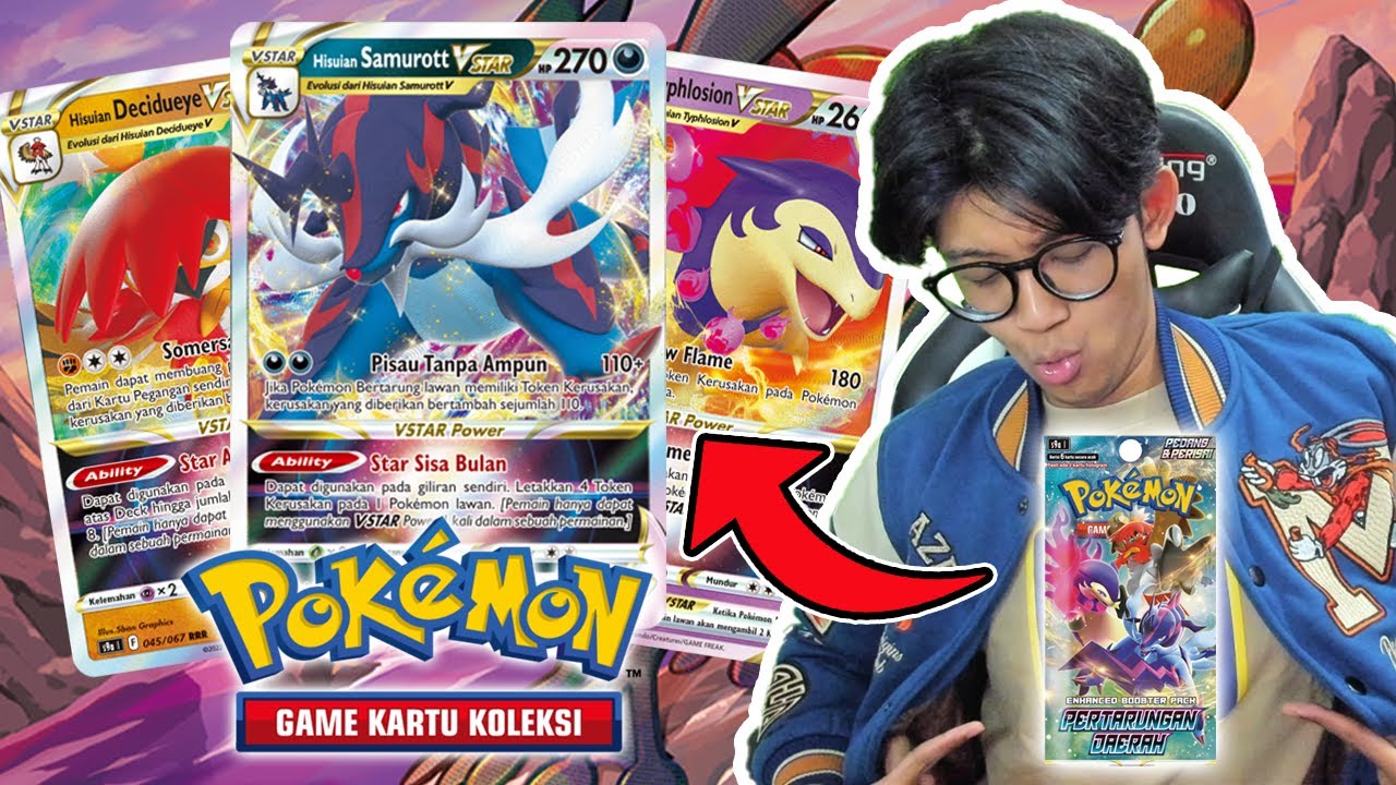 BISAKAH AKU MELENGKAPI KETIGA HISUIAN STARTER ?! Unboxing Enhanced Booster Box Pertarungan Daerah