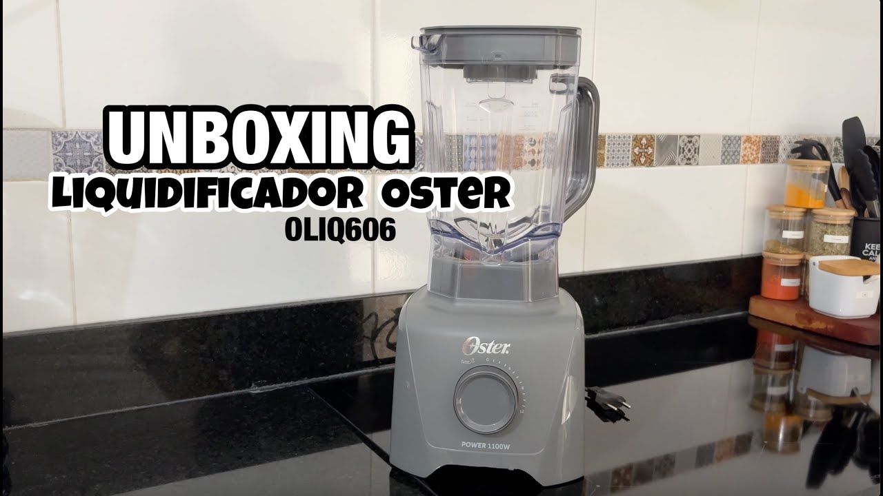 Liquidificador Oster de 1100W: Potência Absurda e Copo Gigante de 3,2L