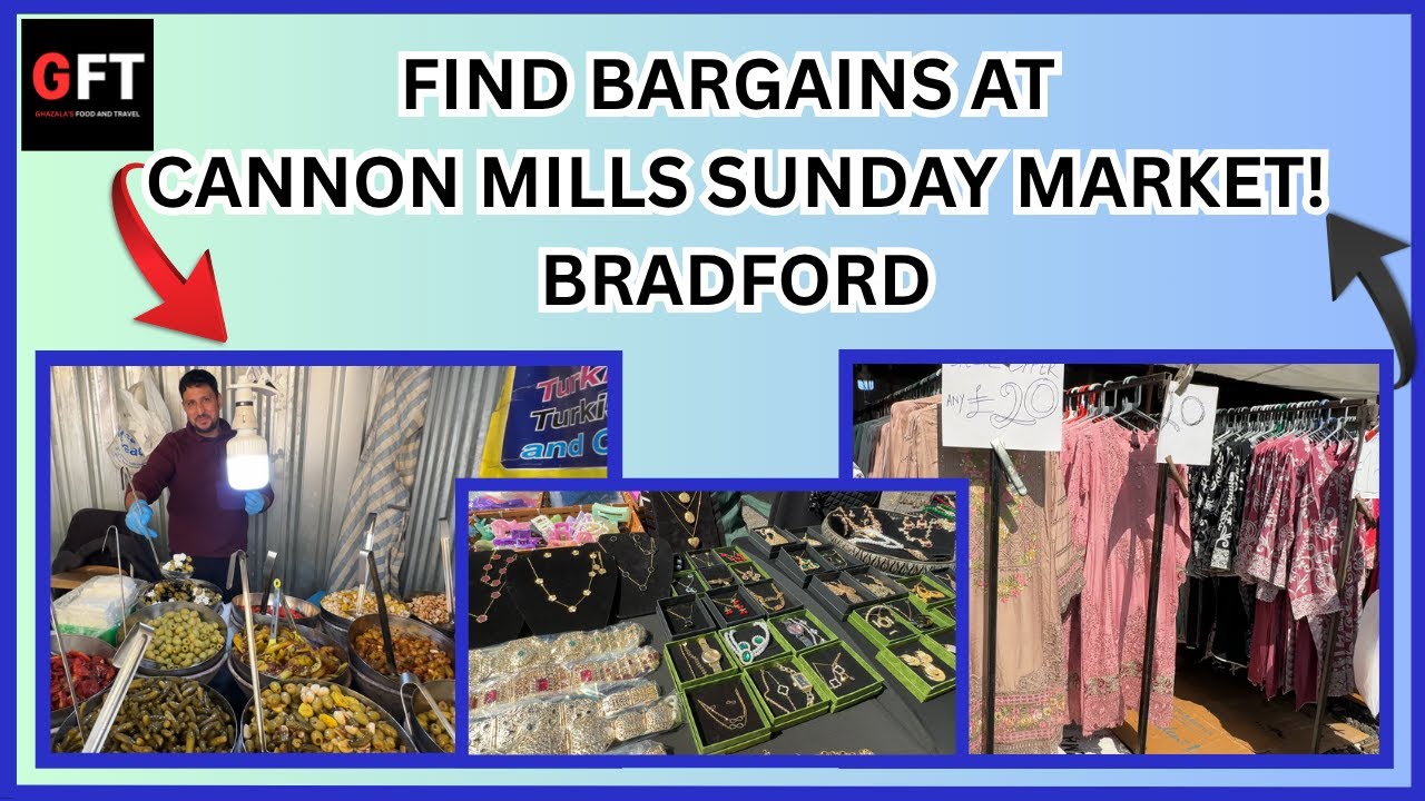 CANNON MILLS SUNDAY MARKET - WHAT CAN YOU BUY THERE?