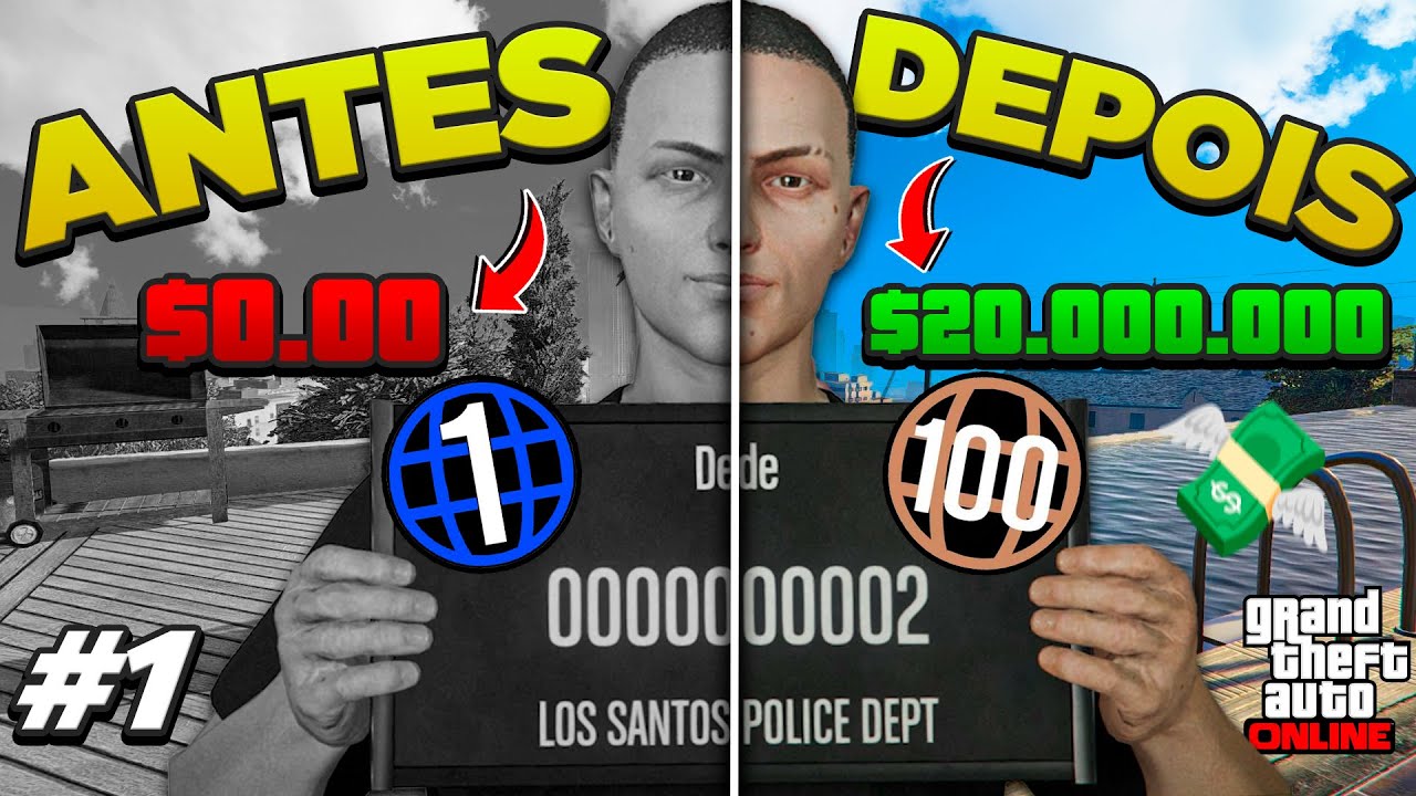 O QUE FAZER AO COMEÇAR DO ZERO NO GTA 5 ONLINE #1