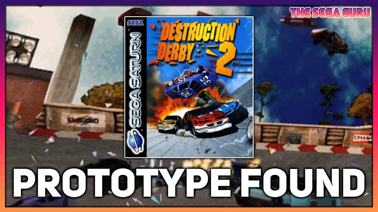 Найден игровой прототип Destruction Derby 2 для Sega Saturn
