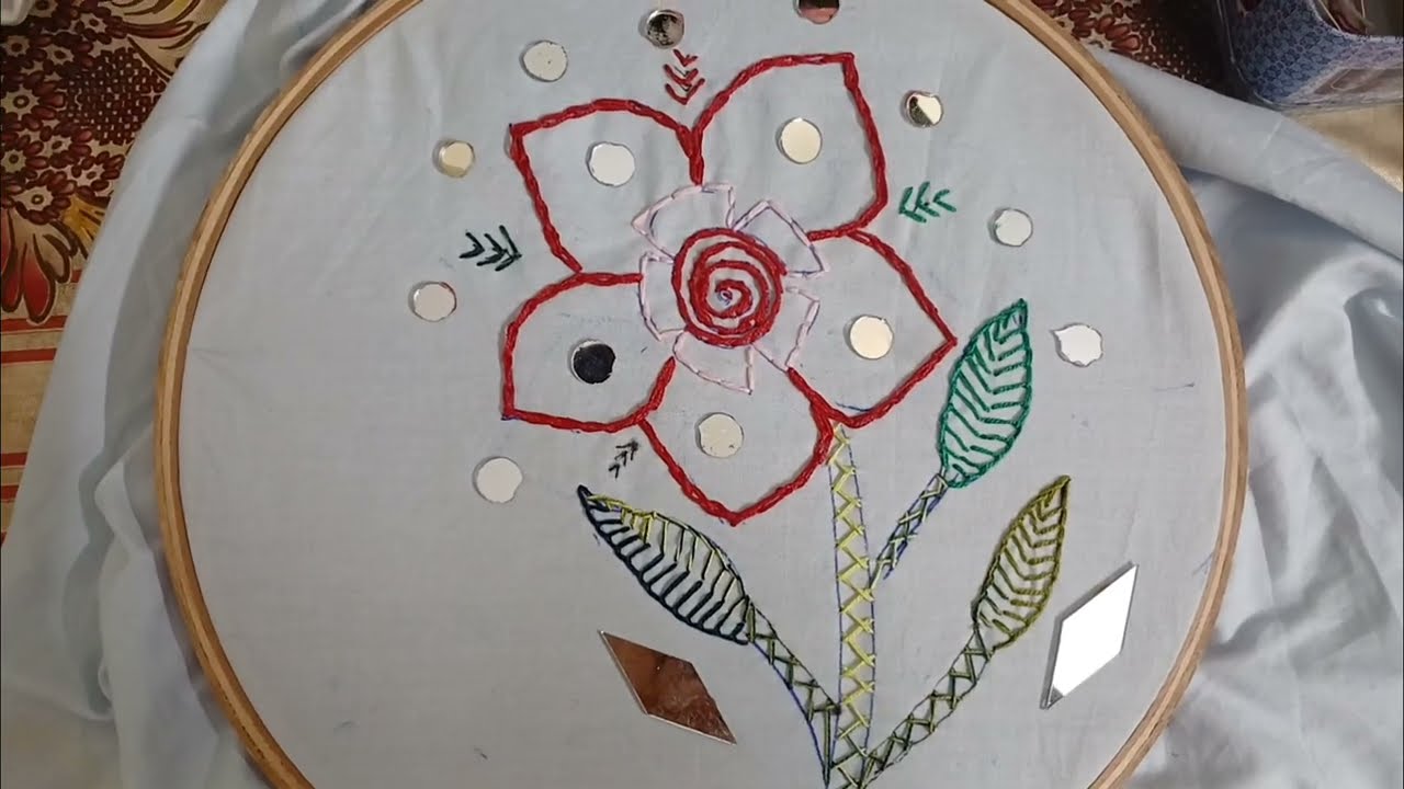 Hand ✋️ embroidery | Fun with shahnaz | 