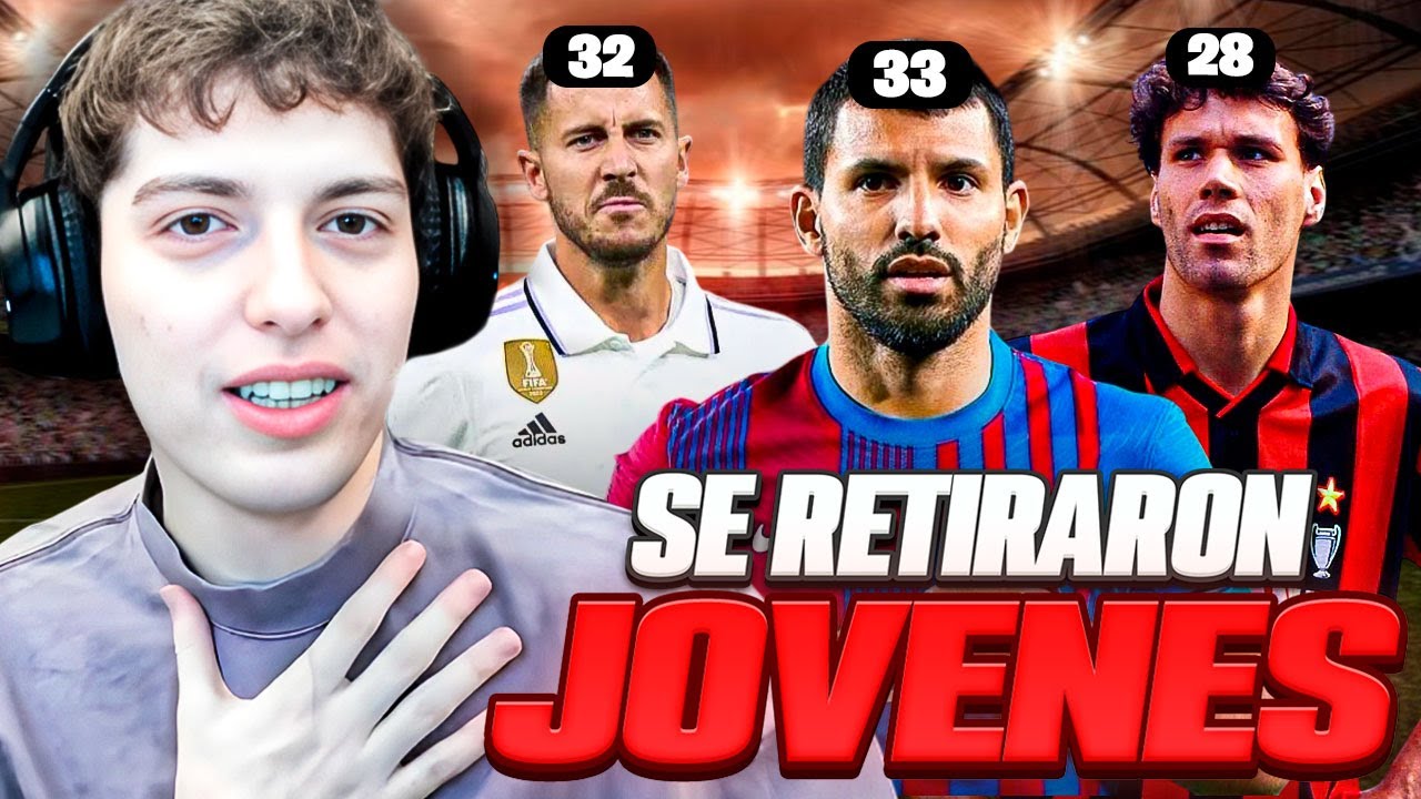15 JUGADORES HISTORICOS QUE SE RETIRARON JOVENES - CUAL FUE EL MEJOR? DEBATE (2025)