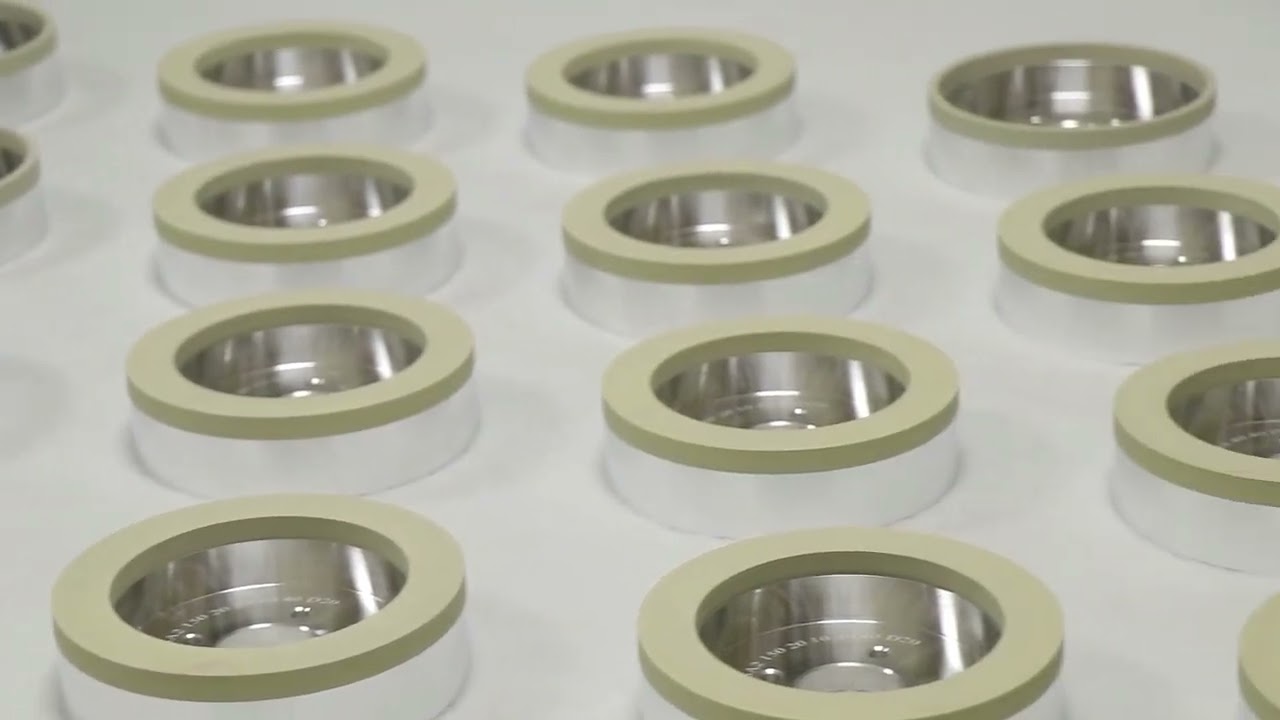 Grinding, Sharpening PCD/CBN Cutting Tools- Vitrified diamond wheel