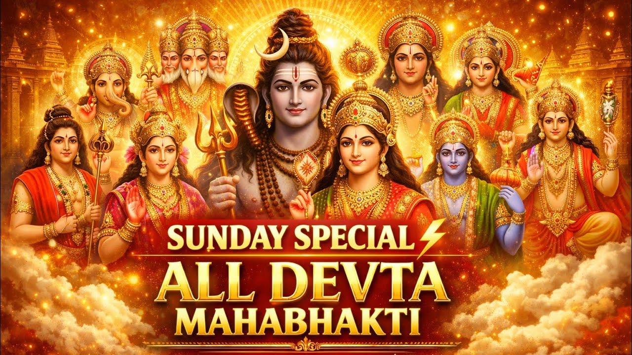 SUNDAY SPECIAL ⚡ All Devta Mahabhakti | Superhit Bhakti Song 2026 | SANATAN BHAKTI FX ⚜️