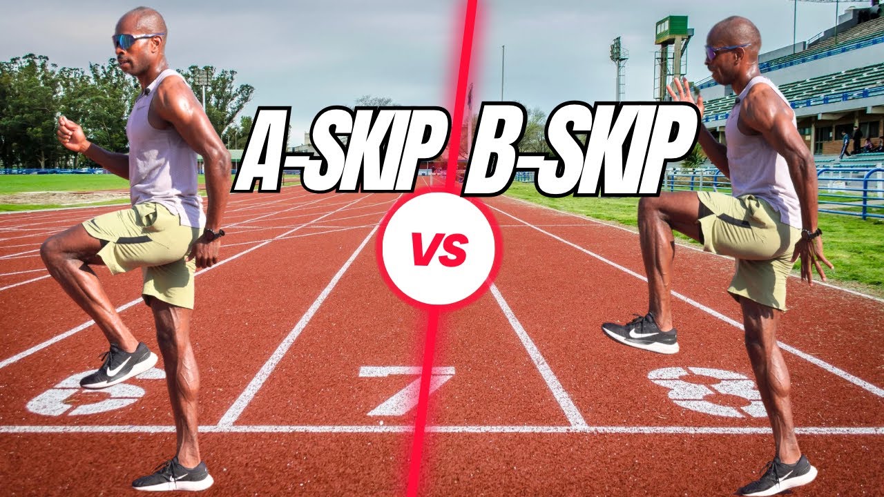 How to master the A-Skip Vs B-Skip Sprint Drills For Speed